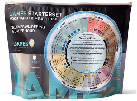 James Starterset Tapijt & meubelstof 275 ml