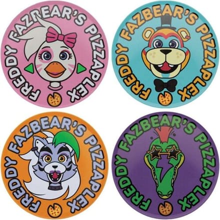 FaNaTtiK Five Nights at Freddy's Coaster Set-Pizzaplex (Diversen) Nieuw
