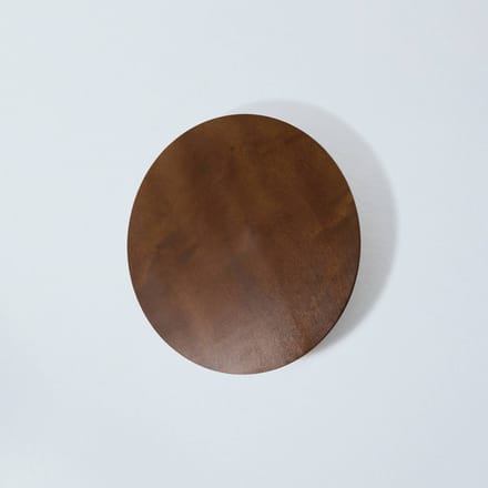 Envostar wandlamp Rito, walnoot, Ø 40 cm