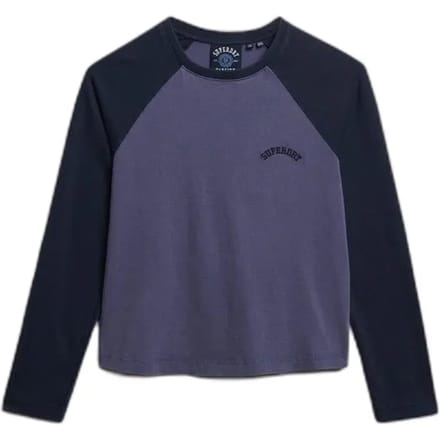 Dames-T-shirt met lange mouwen Superdry Essential