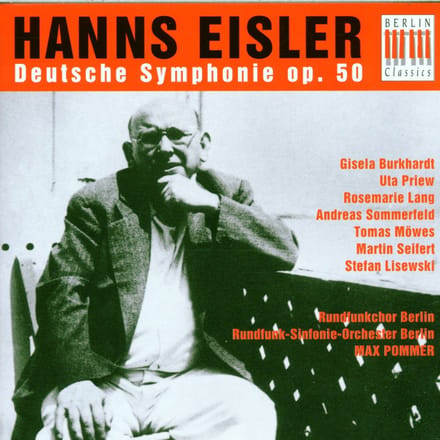 Rundfunk-Sinfonie-Orchester Berlin, Max Pommer - Eisler: Deutsche Sinfonie Op. 50 (CD)