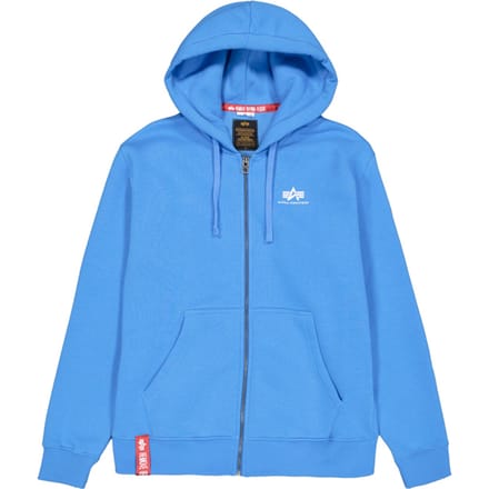 Hooded sweatshirt met rits Alpha Industries Basic