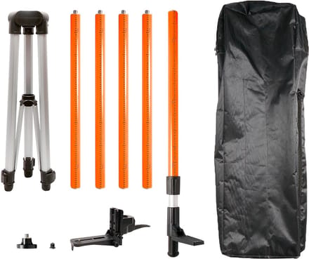 Grupa Topex NEO Serie - Laserstatief - 3.7 m - Aluminium - Binnen en Buiten
