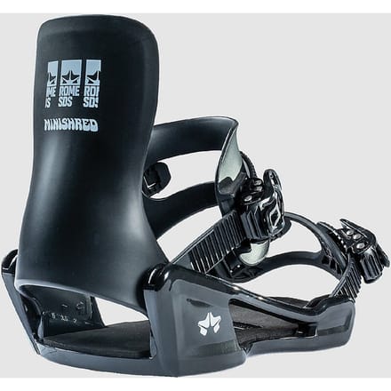 Rome Minishred Kids Snowboard Bindingen zwart
