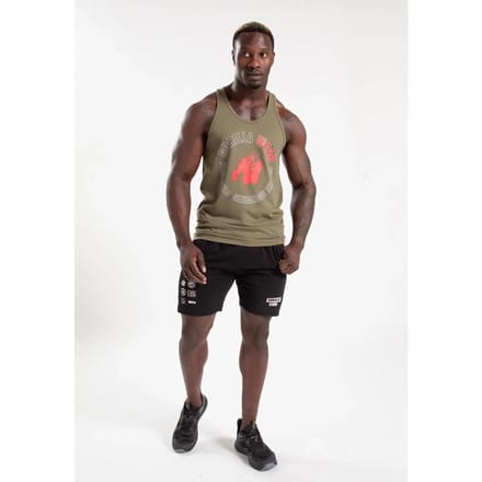Gorilla Wear Lafayette Tank Top - Legergroen - M