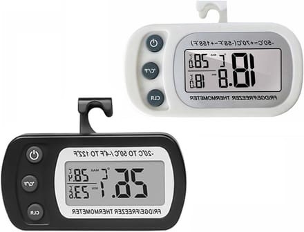 Thermohygrometer - Thermometer Hygrometer - Klimaat Monitoren - Digitale Multifunctionele Weergave - 87 x 60 x 21 mm