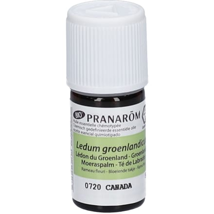 Pranarôm Etherische Olie Groenlandse Moeraspalm Bio 5 olie