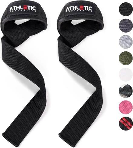 Professionele Lifting Straps voor Krachttraining - 60 cm voor Deadlifting en Gewichtheffen