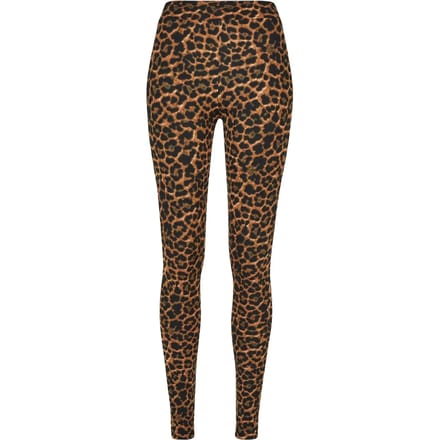 Urban Classics - Soft AOP darkleo Legging - 5XL - Bruin