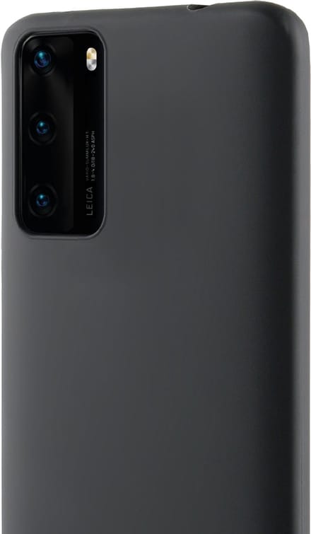 Promiz Soft Case, Matt Black - Huawei P40