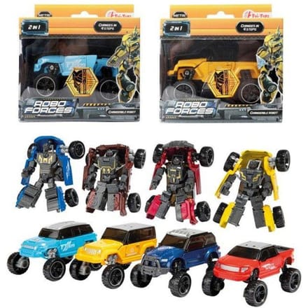 Roboforces Changer Robot Pick-up Truck Metal