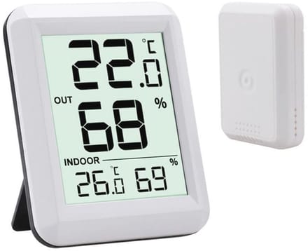Draadloze Wifi Thermometer en Hygrometer voor Binnen en Buiten