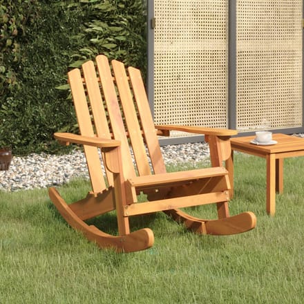 vidaXL - Schommelstoel - Adirondack - massief - acaciahout