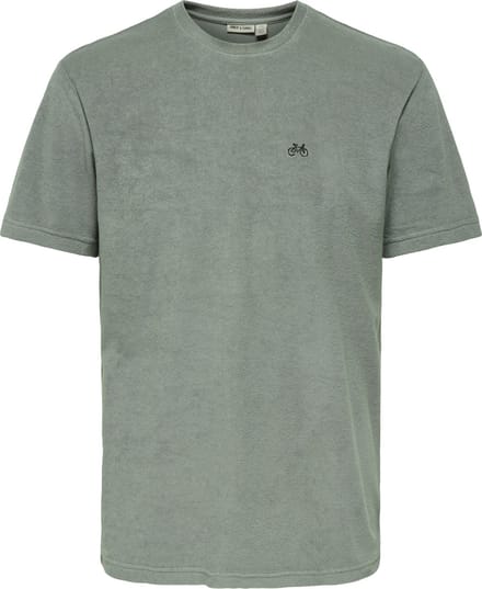 ONLY&SONS - ONSTELLAS REG SS FROTTE TEE - Heren - T-shirts