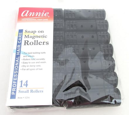 Haarrollen Set - Krulspelden - Haar Krullen - Magnetische Grip - 14 Stuks - Zwart
