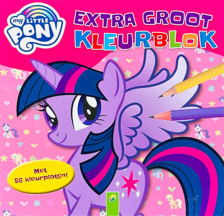 My Little Pony - Extra groot kleurblok
