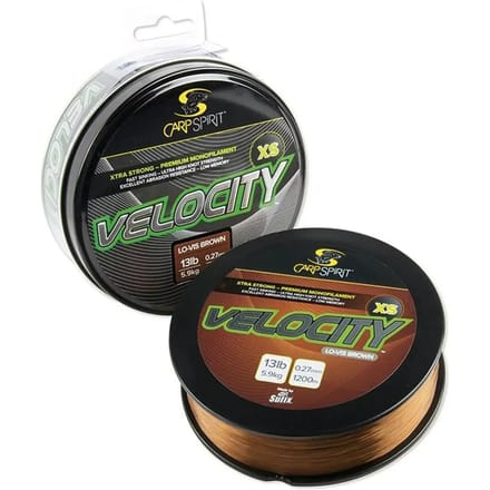 Monofilament Carp Spirit Velocity XS Clear 0.35