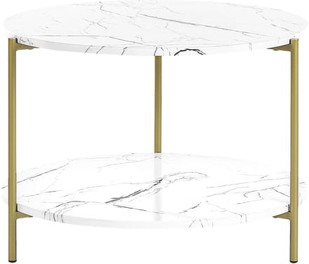 REVA - Salontafel - Wit - MDF