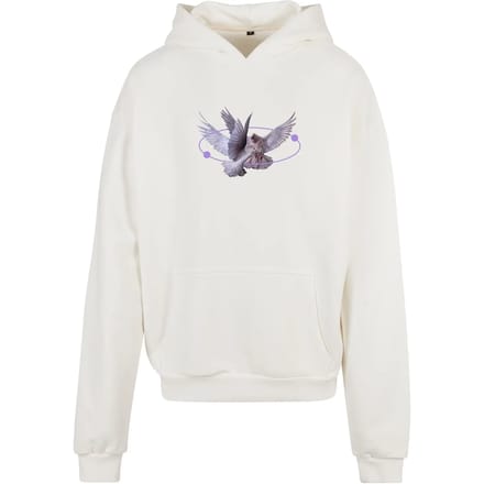 Mister Tee - Vive La Liberte Oversize Hoodie/trui - S - Wit