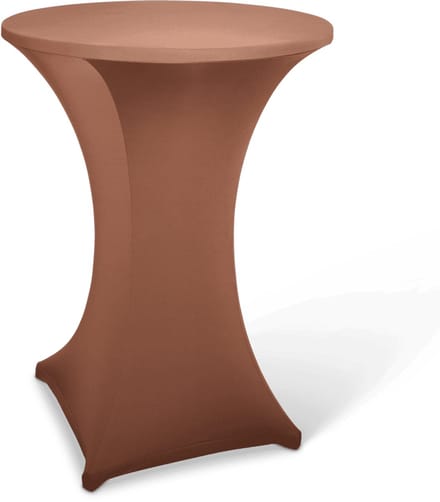 Statafelshop - Statafelrok - Bruin - Ø85 cm