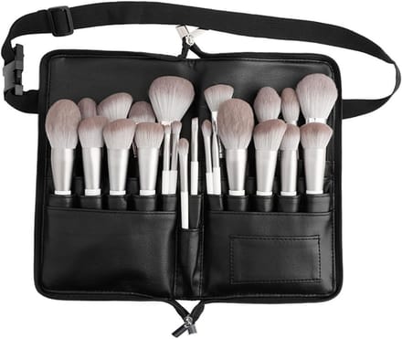 Draagbare Make-up Borstels Organizer, Reis Make-up Tas, Duurzame Canvas Borstelcase voor Waterverf en Make-up Accessoires