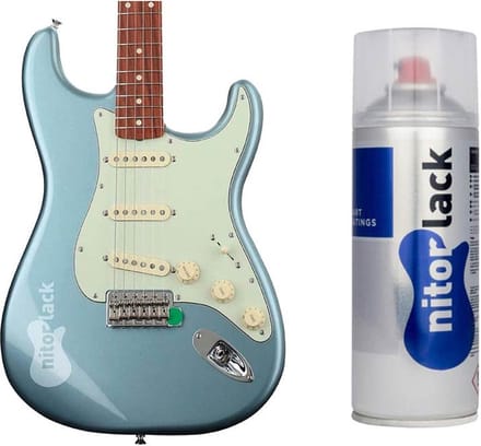 NitorLACK N250794160 Nitrocellulose Lak IJsblauw Metallic 400ml Spuitbus
