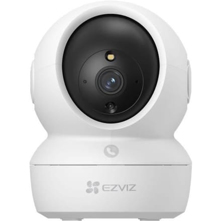 EZVIZ H6c 2K Beveiligingscamera Binnen – 360° Pan & Tilt – Smart Tracking, Human Detection & Noise Detection - Wit