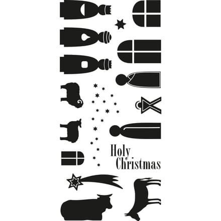 Clear Stamps "Kerststal"
