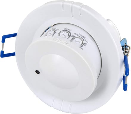 360° Draaibare HF Radar Bewegingssensor voor LED Lampen 1W-1200W 230V