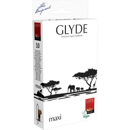 Glyde Ultra Maxi - 10 stuks - Condooms