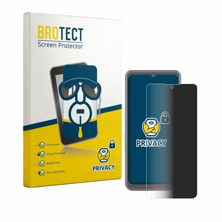 BROTECT - privacy screenprotector voor Sonim XP Pro Thermal - Folie Beschermfolie Blauwlichtfilter
