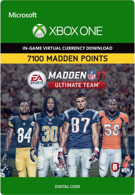 Madden NFL 17: 7100 Madden Points Xbox One (Digitale Code)