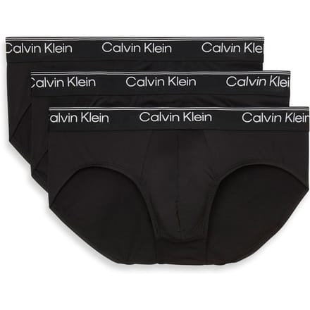Calvin Klein Hip Brief 3-pack 3 Black Größe: M | Unterhosen Outlet | Herren | Schwarz