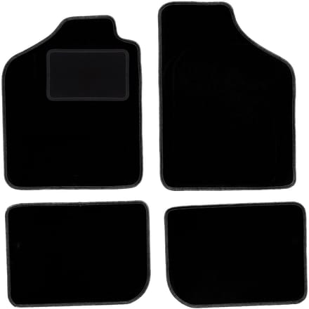 Zwarte veloursmatten voor: Fiat Uno hatchback (1983-2001)