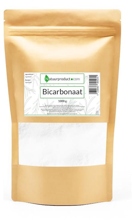 Natriumbicarbonaat - 1kg - Zuiveringszout - 100% Natuurzuiver