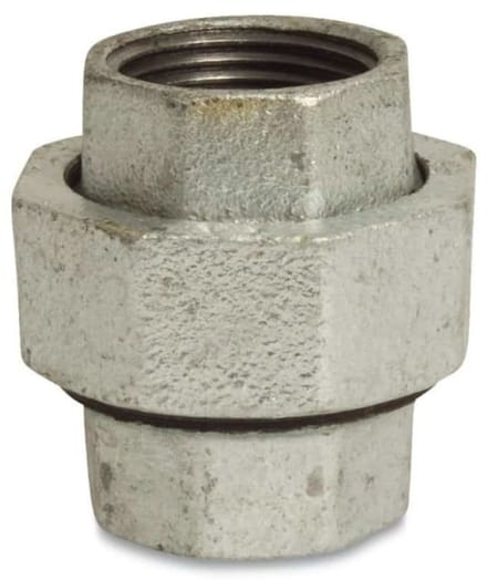 Tempergietfitting 3/8" Binnendraad, Conisch