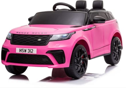 Range Rover Velar 12V kinderauto Roze