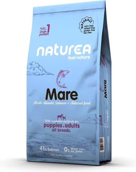 Naturea Naturals - Hondenvoer - Volwassen - Zalm - 12kg - 1ST