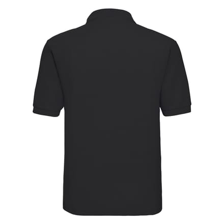Russell Heren Klassiek Polycotton Poloshirt (Zwart)