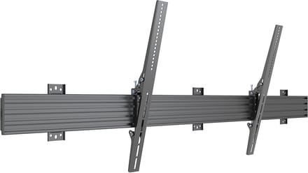 Multibrackets M Pro Series - mounting kit - for digital signage panel - black - Max 80 kg - recommended for 110"