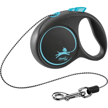 FLEXI | Flexi Rollijn Black Design Cord Blauw