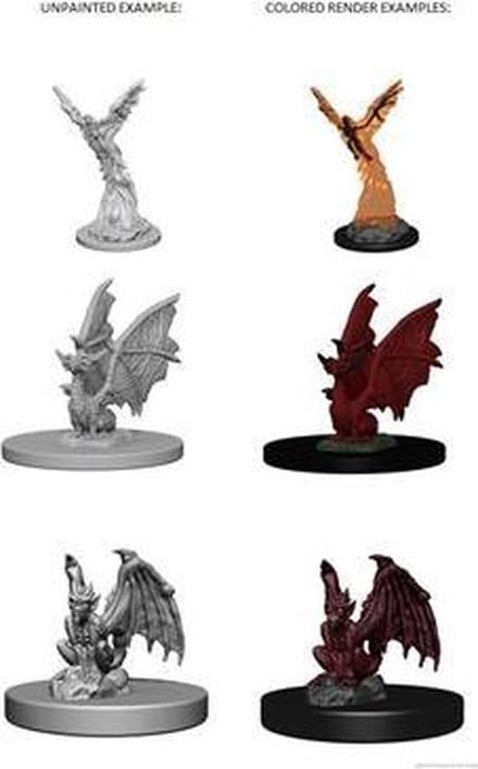 D&D Nolzur's Marvelous Miniatures - Familiars – 3 miniaturen