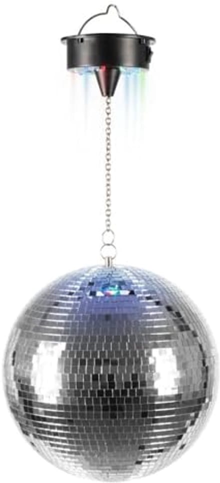 Discolight Set met Spiegelbal en LED Verlichting - 30CM Disco Effect