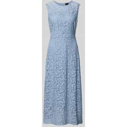 regular fit midi-jurk met katoen