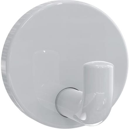 HEWI enkele haak 477.90.010 enkele 45 mm polyamide lichtgrijs 97 ...