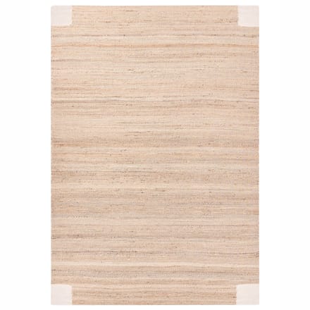 AMRAVATI - Vloerkleed - Lichtbeige - 160 x 230 cm - Jute