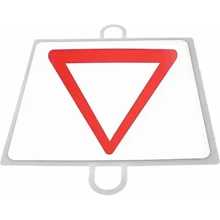 Voorrangsverkeersbordpaneel nr. 2 (opbrengst)
