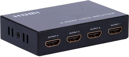 Hdmi splitter 1 naar 4 tot 4k resolutie