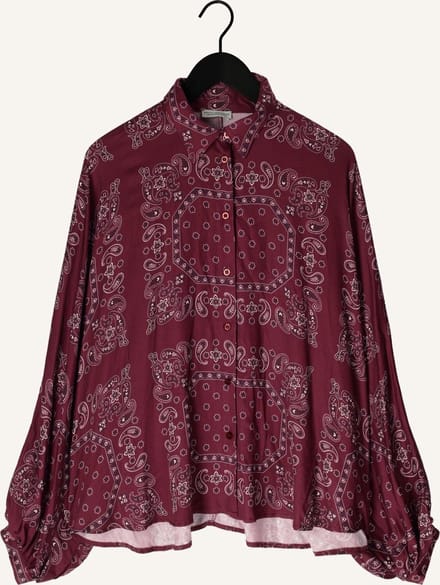 Amaya Amsterdam Louise Blouses Dames - Bordeaux - Maat M