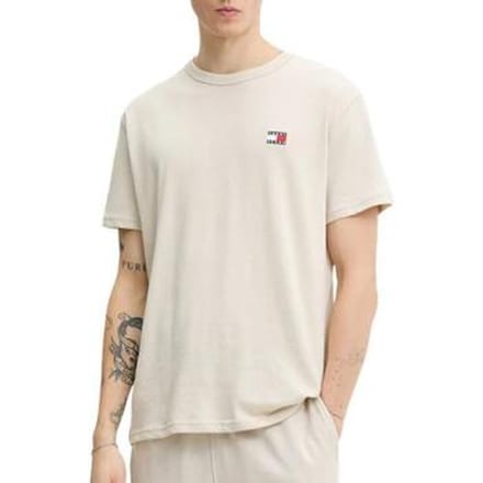 Tommy Hilfiger Regular Badge Tee Ex Calico Größe: XL | Basic T-Shirts Outlet | Herren